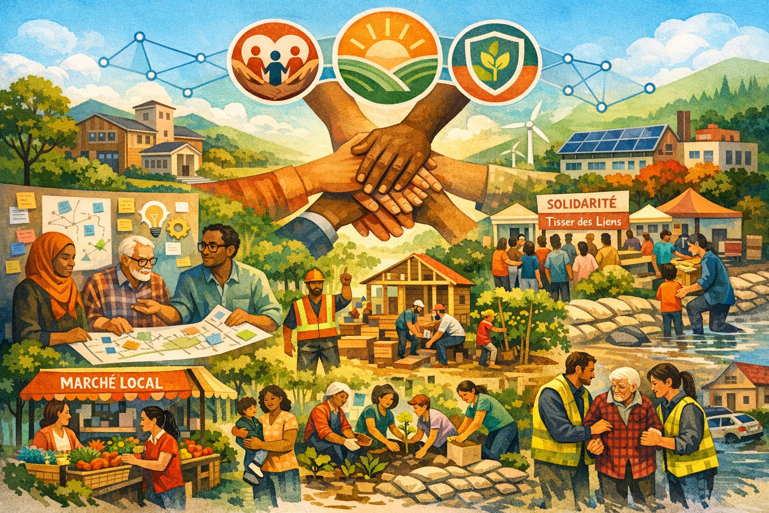 Développement local, organisations communautaires et résilience des ménages